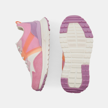 حذاء رياضي للجري باللون الرمادي للفتيات